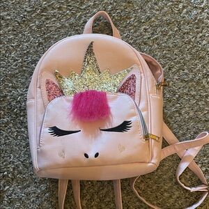 Pink Unicorn Kids Backpack